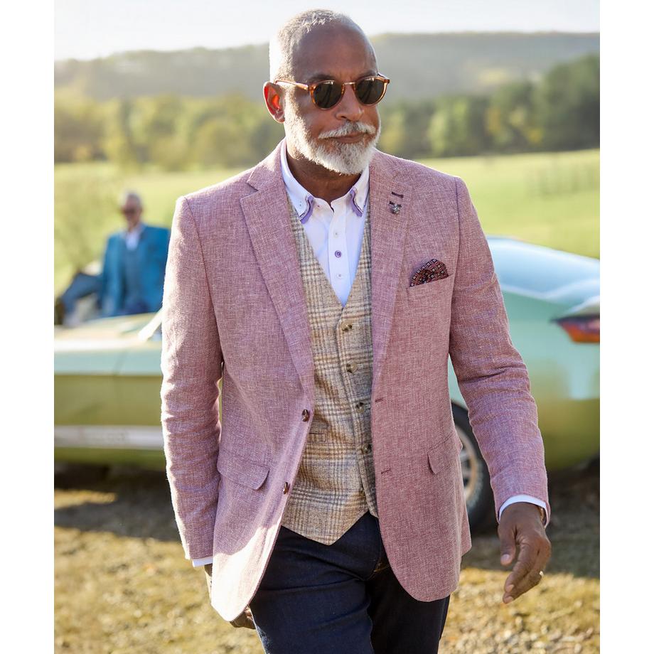 Joe Browns Gilet à carreaux avec accents de couleur saisonniers  