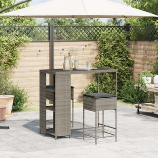 VidaXL Gartenbar set poly-rattan  