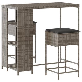 VidaXL Gartenbar set poly-rattan  