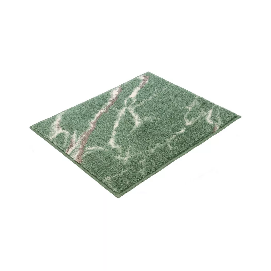VOSSEN Badteppich VOSSEN MARBLE 50x60cm Evergreen grün