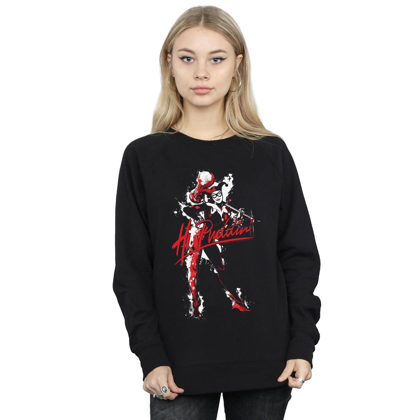 DC COMICS  Hi Puddin Sweatshirt 