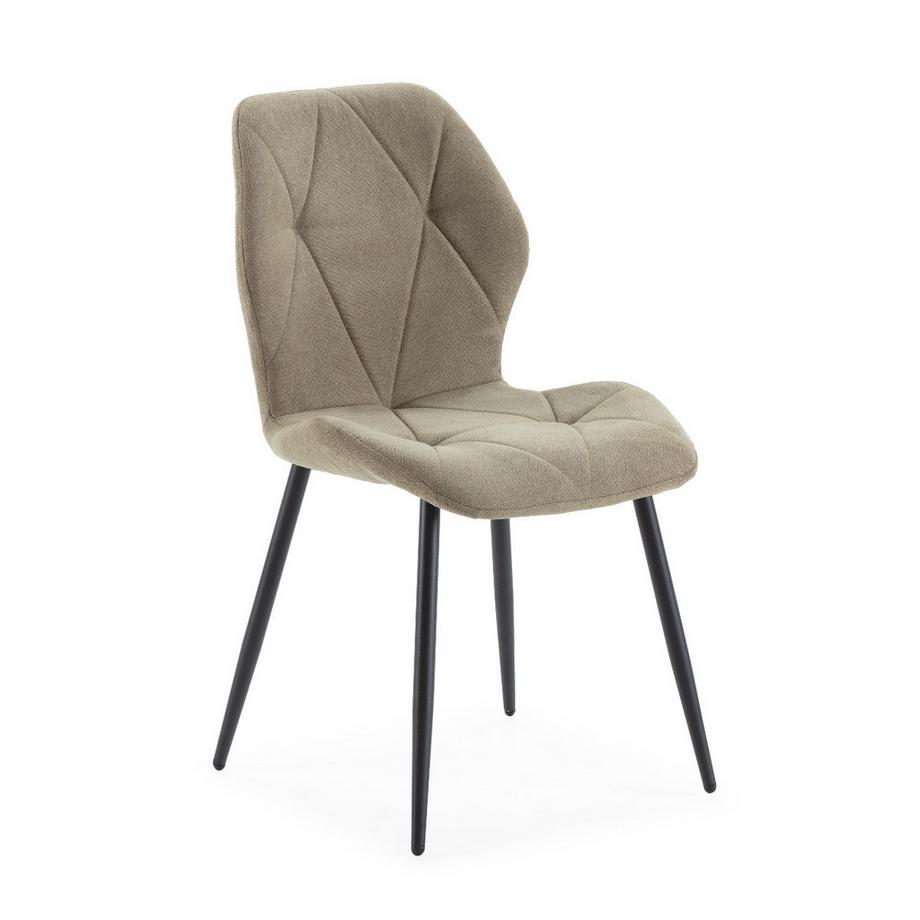 Calicosy Lot de 4 chaises LUNA  