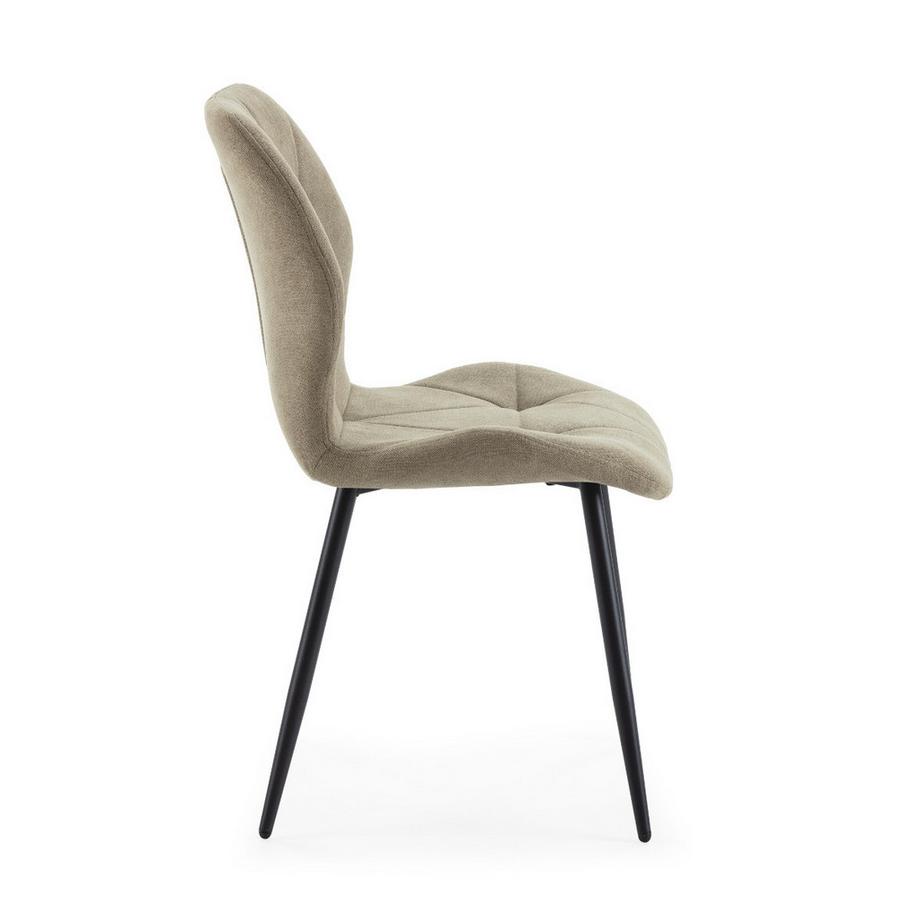 Calicosy Lot de 4 chaises LUNA  