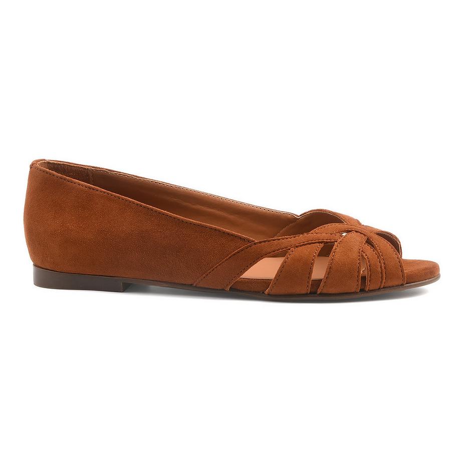 Maison Toufet Chiara Peep Toe Ballerines  