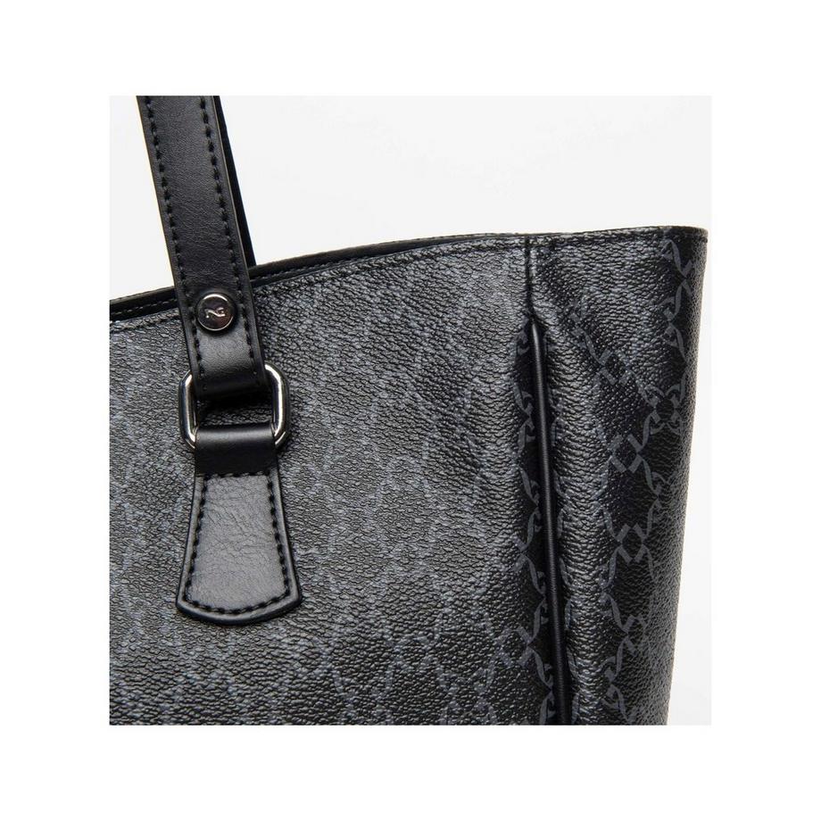 Nero Giardini Monogramm Muster Schultertasche  