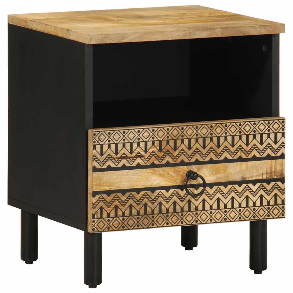 VidaXL Table de chevet bois de mangue  