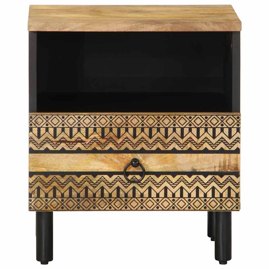 VidaXL Table de chevet bois de mangue  