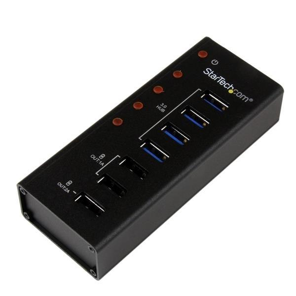 Image of 4PT USB3 HUB PLUS 3 CHARGE PTS