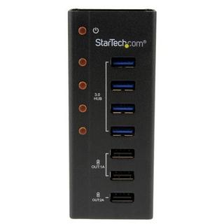 STARTECH  4PT USB3 HUB PLUS 3 CHARGE PTS 