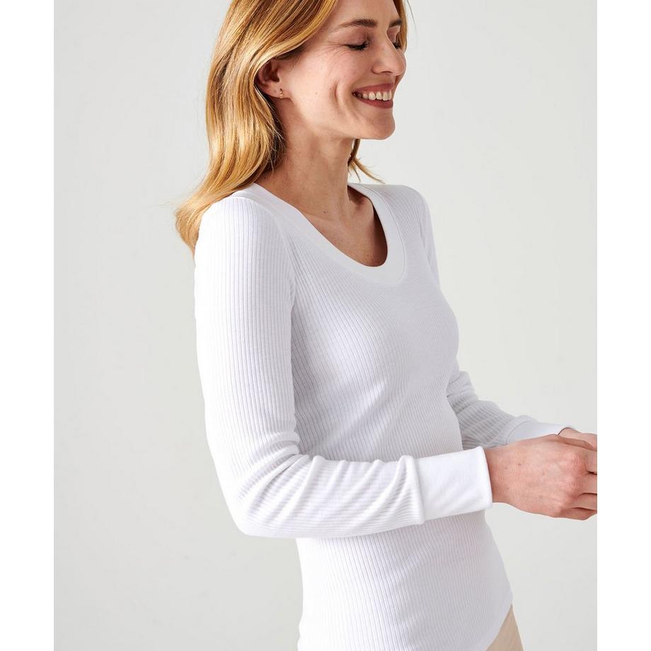 Damart Tee-shirt Manches Longues Matière Recyclée  