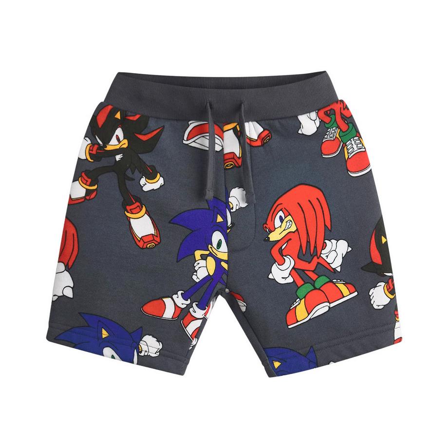 Sonic The Hedgehog  Sweatshirt und Shorts Set  Langärmlig 