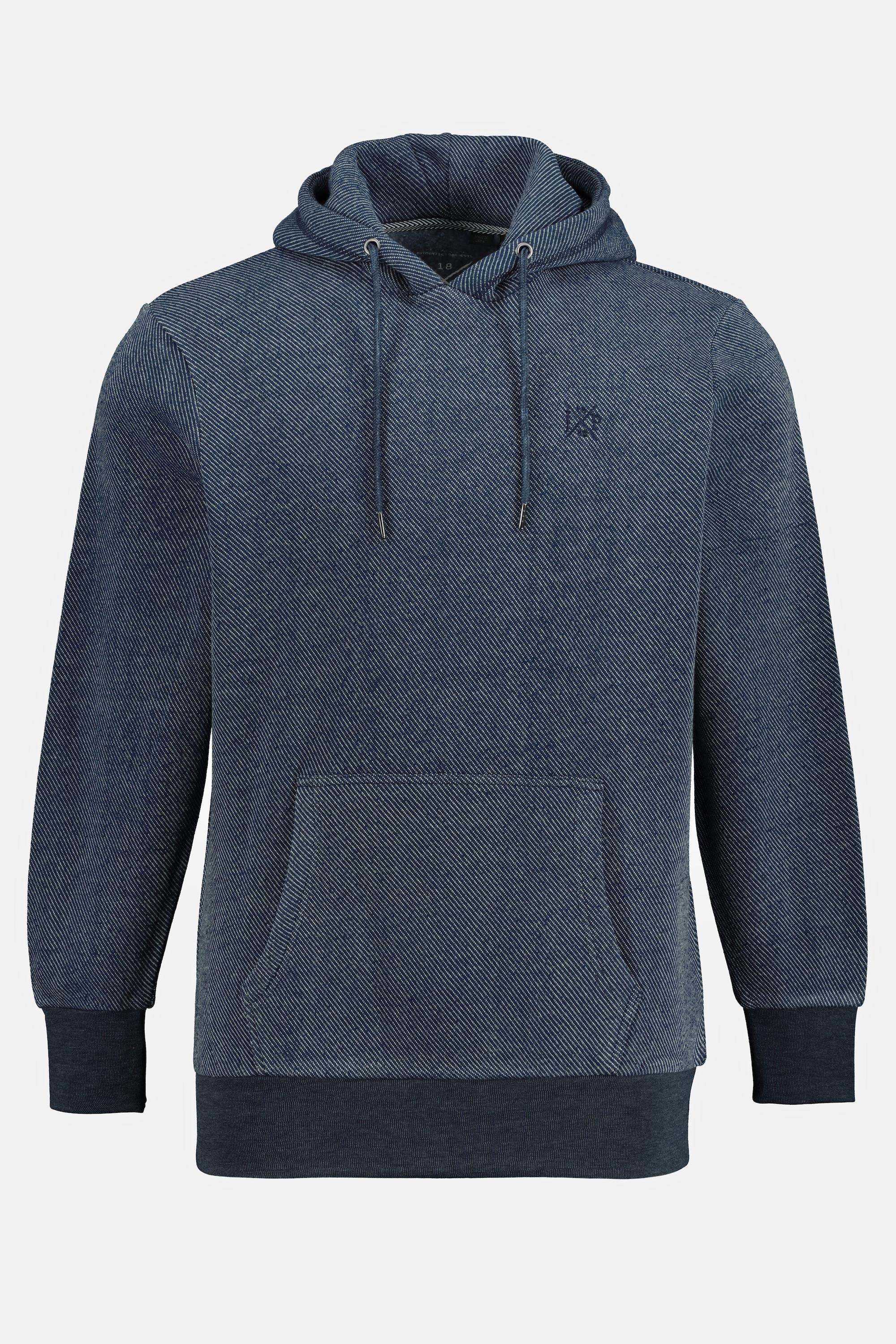 JP1880  Hoodie, Kapuze, TwoTone Sweat, weiche Innenseite 