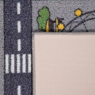 Paco Home Kinder Teppich Kinderzimmer Auto Spielteppich  