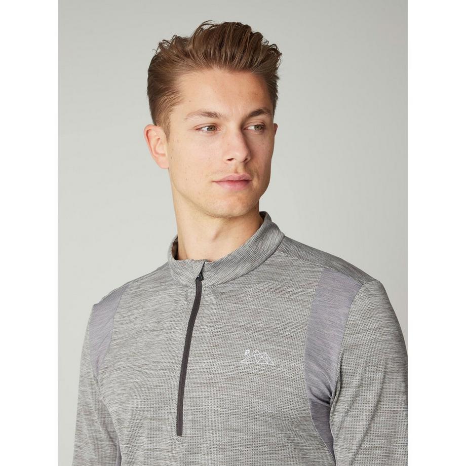 PROTEST Prtstrayed T-shirt Manches Longues avec Quart de Zip  