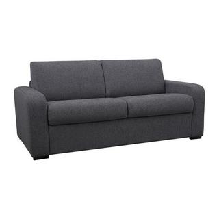 Vente-unique Schlafsofa mit Matratze 3Sitzer Stoff Matratze BEVIS  