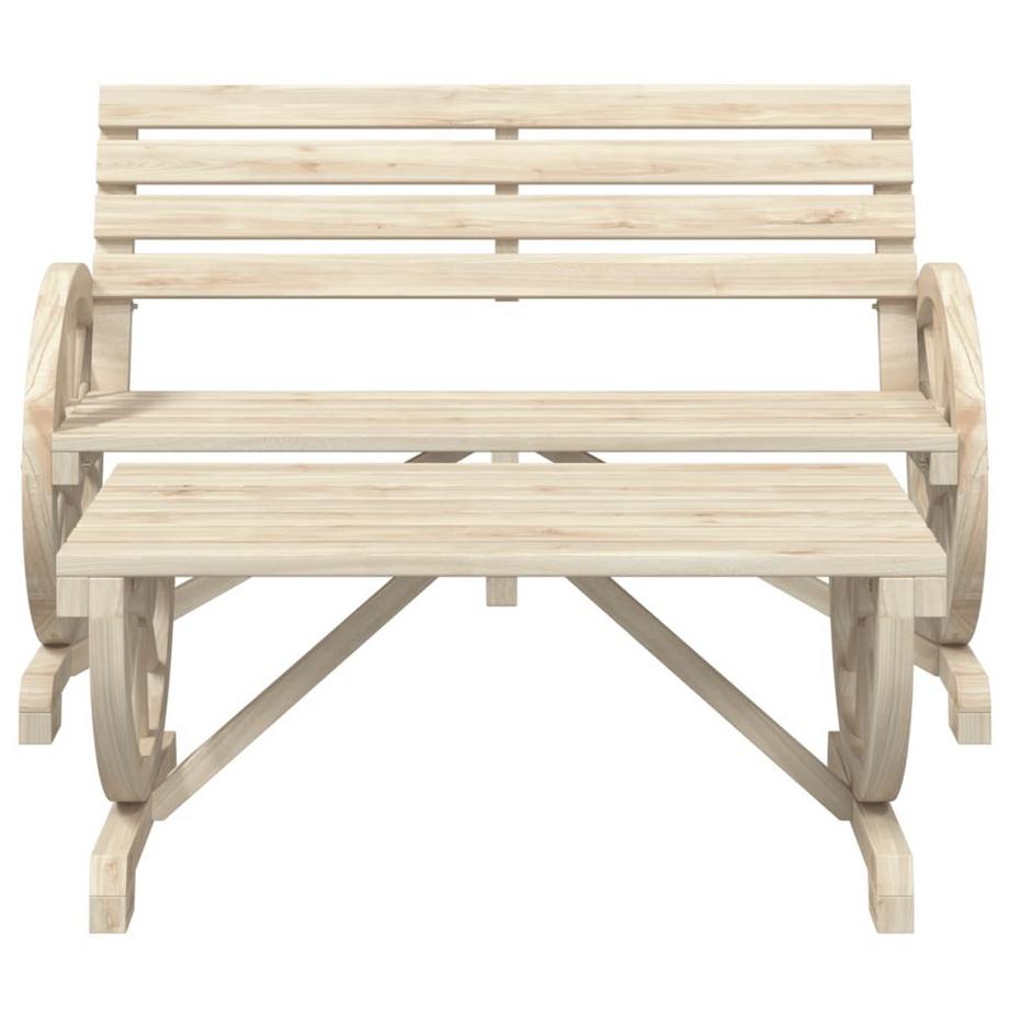 VidaXL set salotto da giardino Legno  