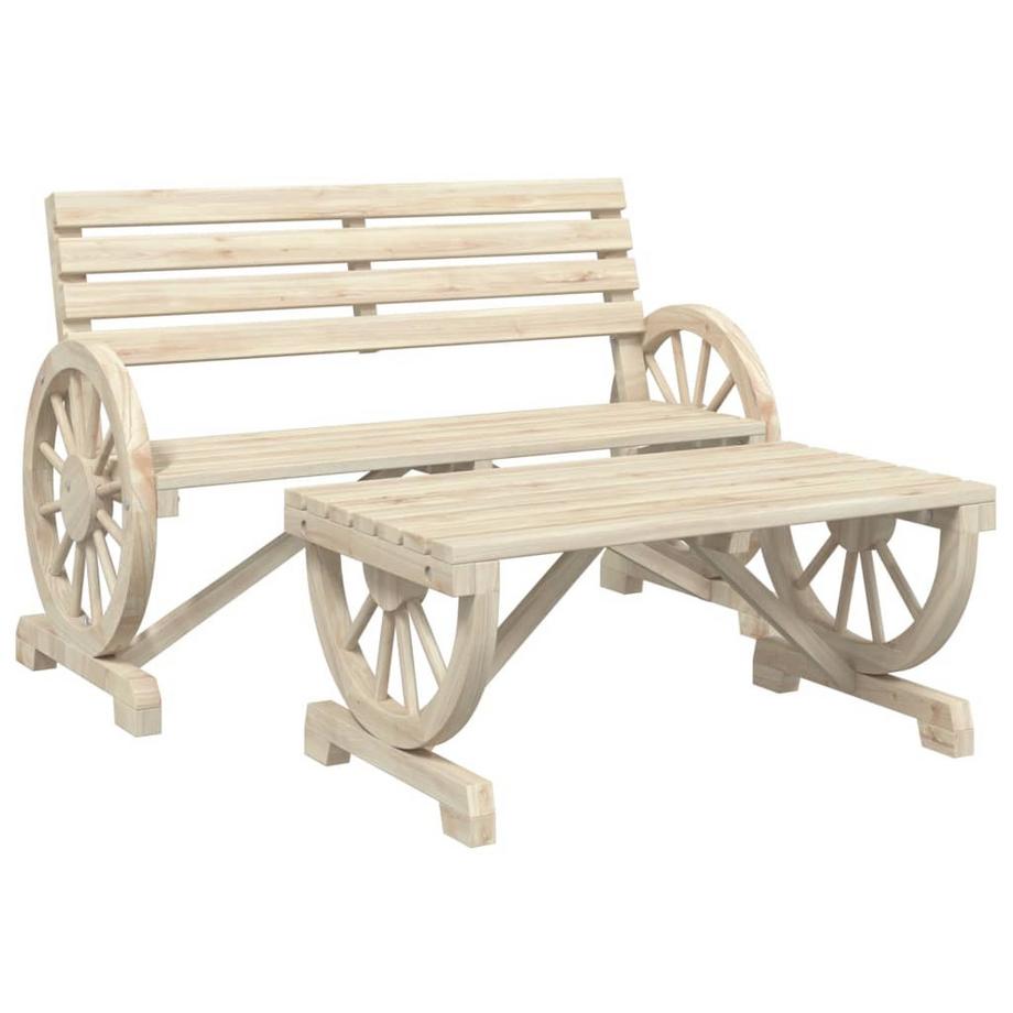 set salotto da giardino Legno