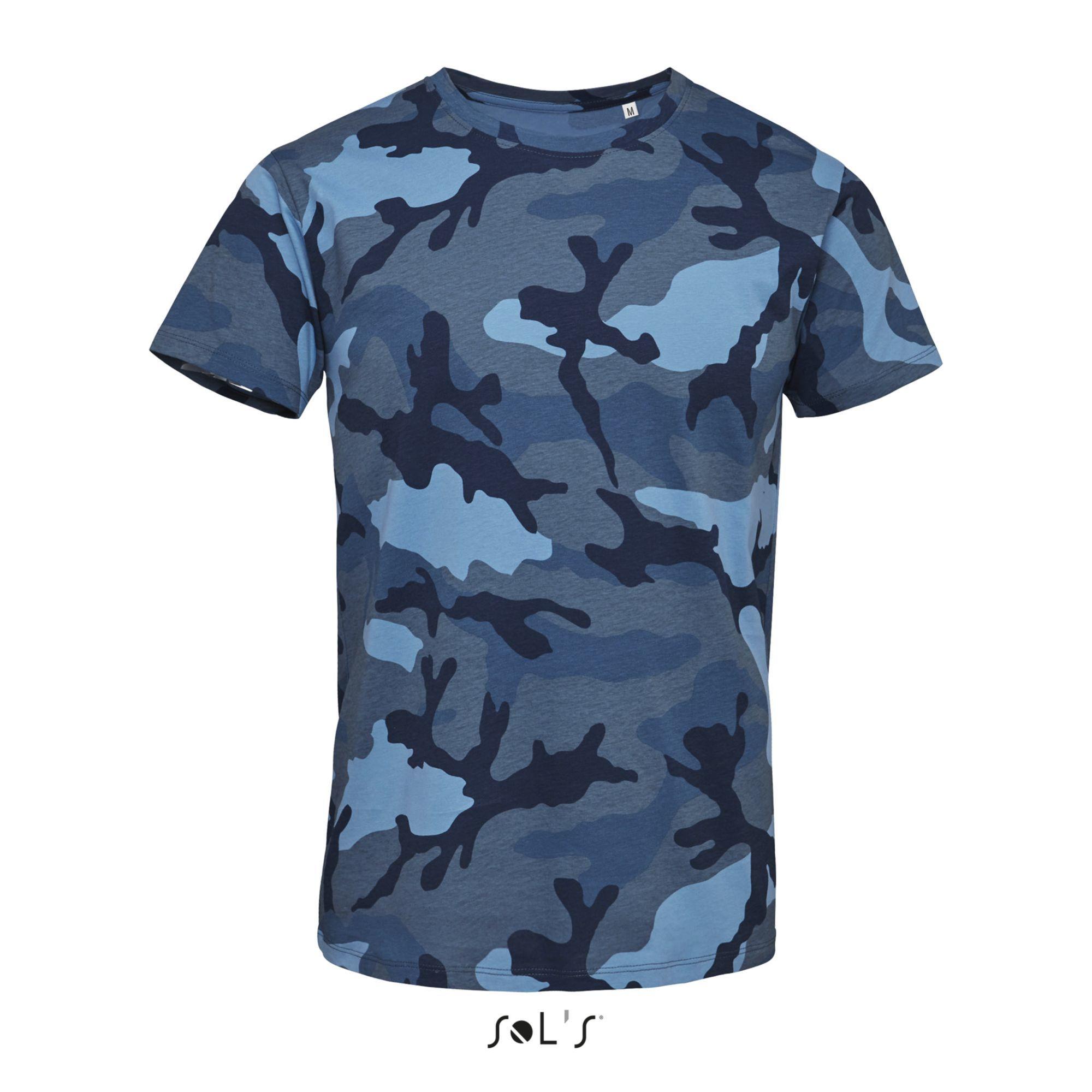Image of T-shirt Camo Herren XXL
