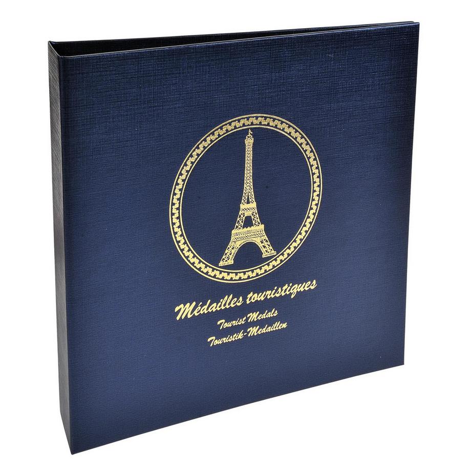 Exacompta Classeur de collection pour 100 médailles souvenirs - 24,5x25 cm  
