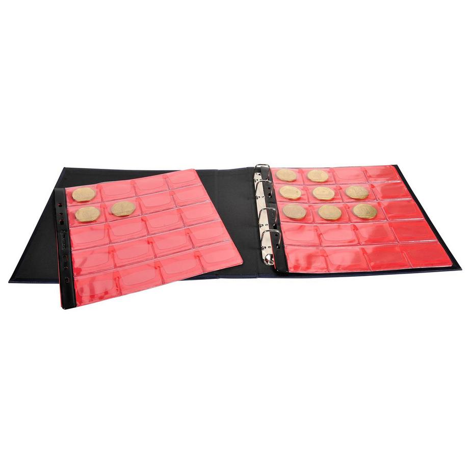 Exacompta Classeur de collection pour 100 médailles souvenirs - 24,5x25 cm  