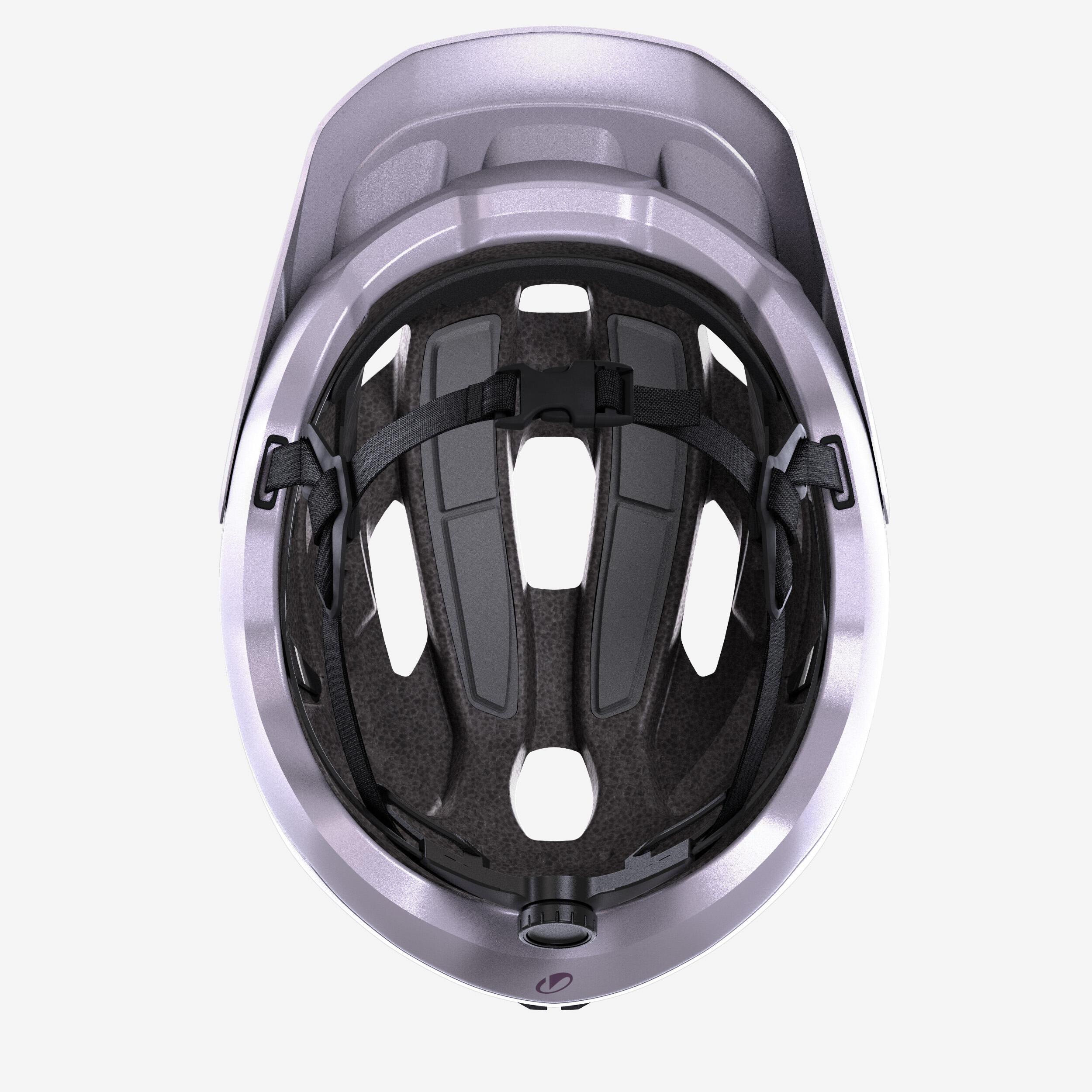 ROCKRIDER  Casque vélo VTT avec visière 