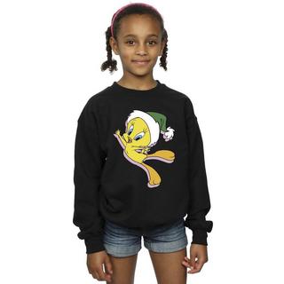 LOONEY TUNES  Tweety Christmas Hat Sweatshirt 