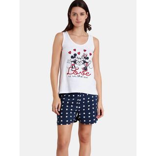 Admas  Pyjama short débardeur Love Is In The Air Disney 