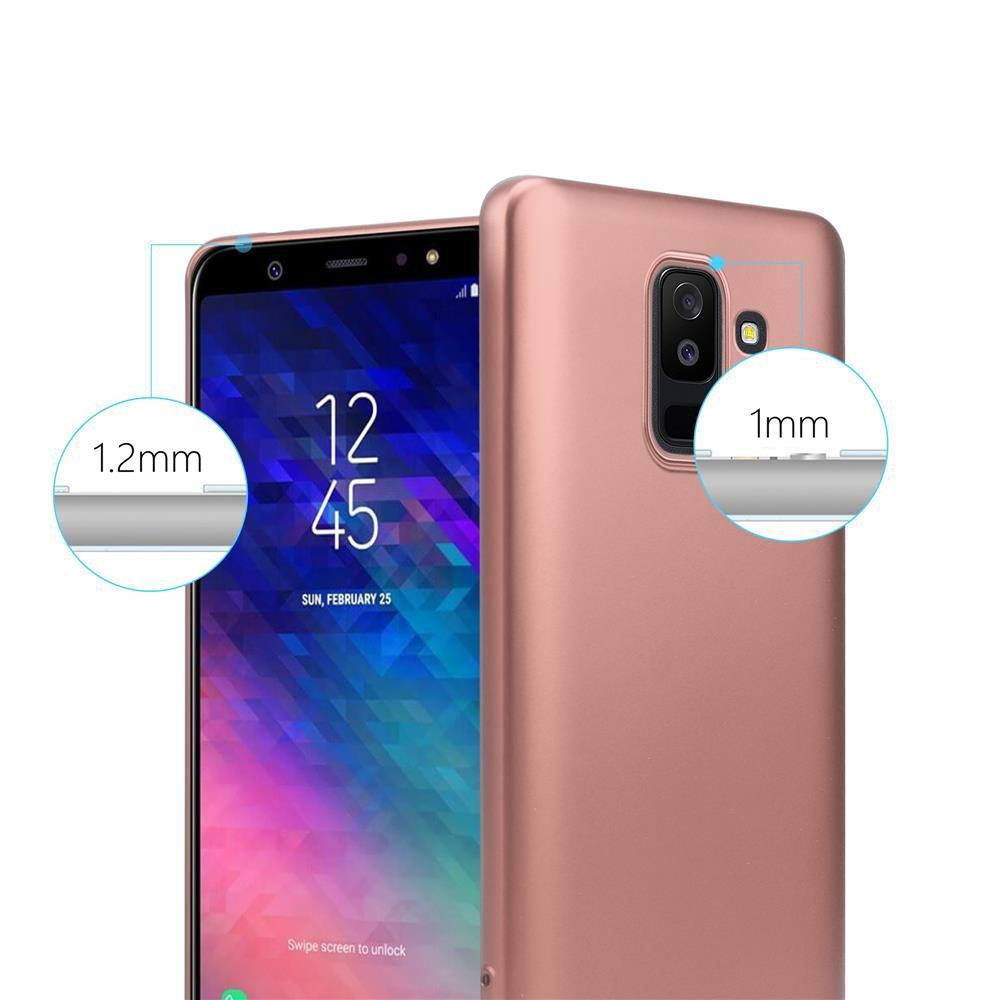 Cadorabo  Hülle für Samsung Galaxy A6 PLUS 2018 TPU Silikon Matt 