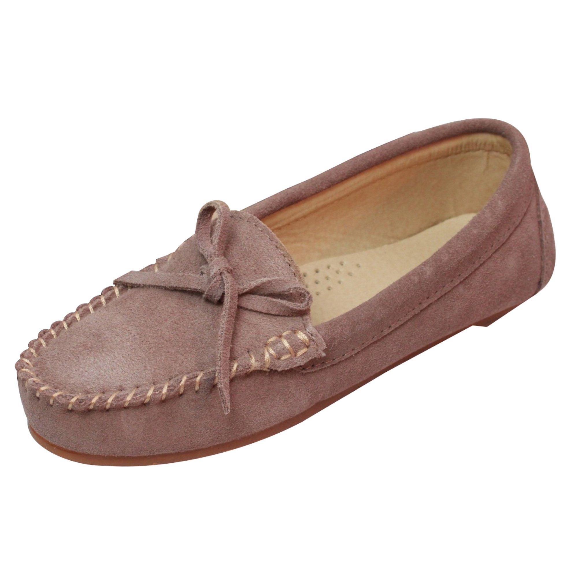 Image of Moccasins Aus Wildleder Damen Pink 37