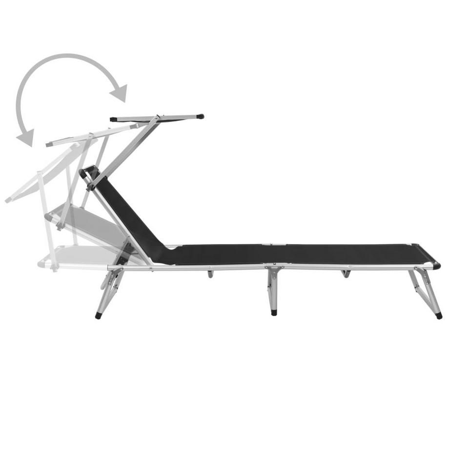 VidaXL Sonnenliege gewebe  