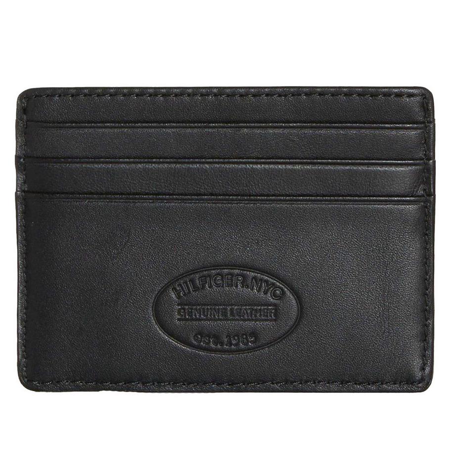 TOMMY HILFIGER Portatessere Classic in Pelle  