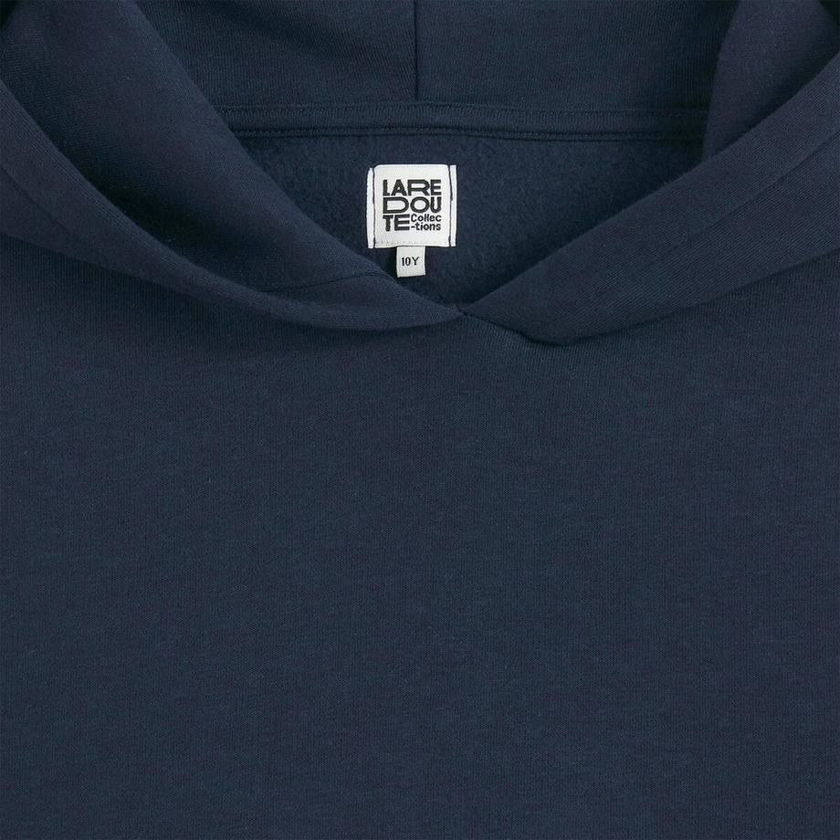 La Redoute Collections  Einfarbiges Kapuzen-Sweatshirt aus Fleece 