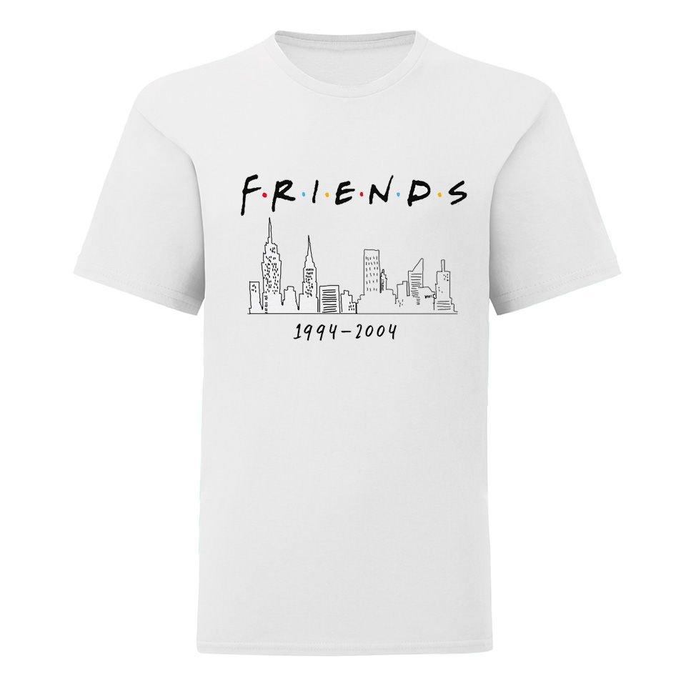 Image of Friends NYC Dates TShirt, kurz geschnitten - 152