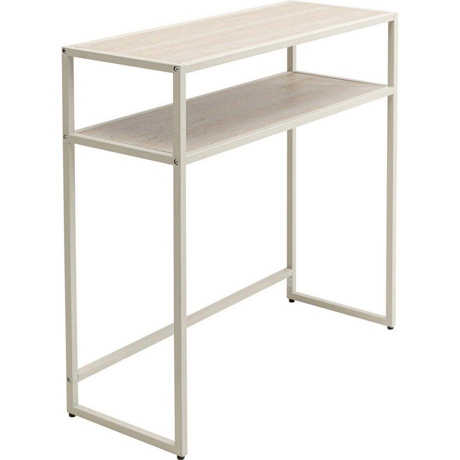 KARE Design Console Loftie greige 80x80  