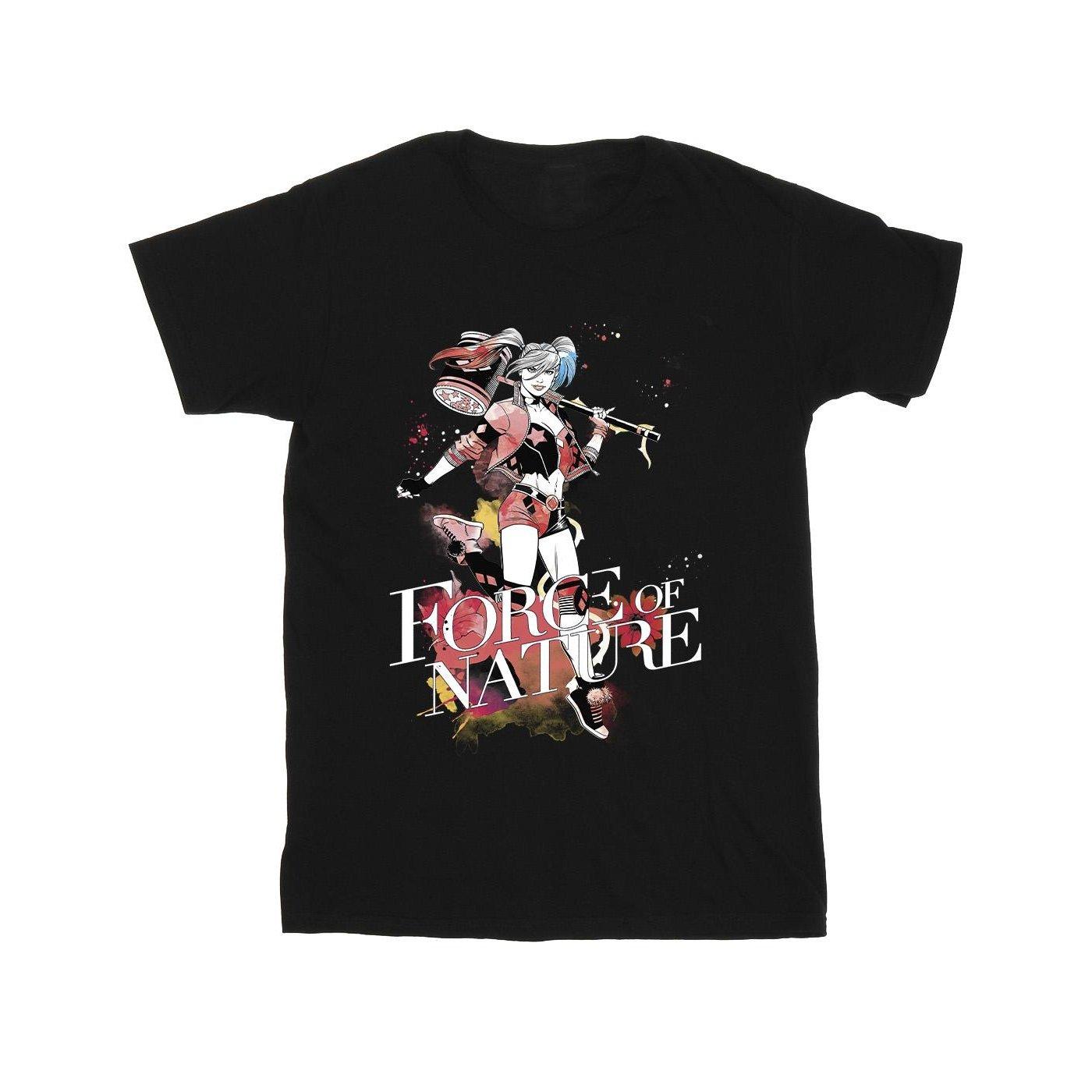 Image of Harley Quinn Forces Of Nature Tshirt Mädchen Schwarz 116