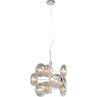 KARE Design Lampe à Suspension Headlight Chrome  