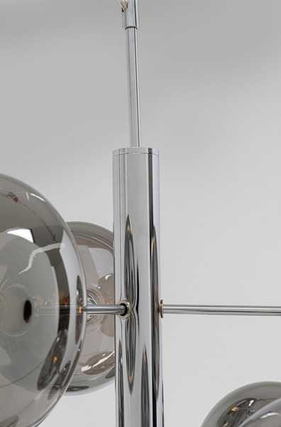 KARE Design Lampe à Suspension Headlight Chrome  