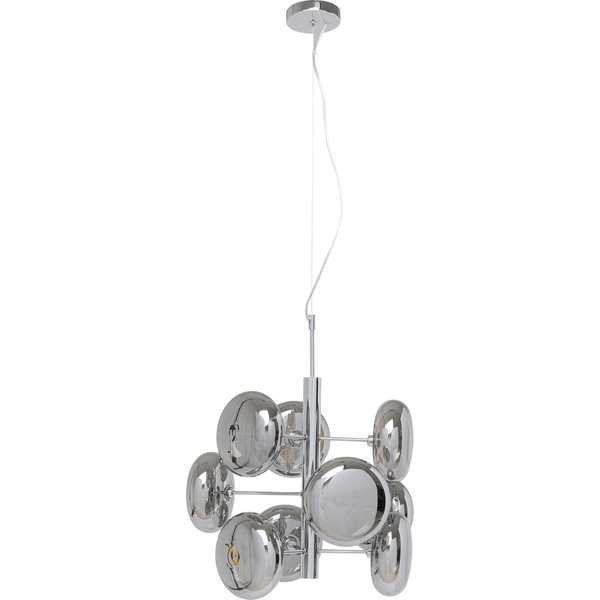 KARE Design Lampe à Suspension Headlight Chrome  