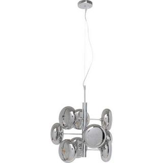 KARE Design Lampe à Suspension Headlight Chrome  