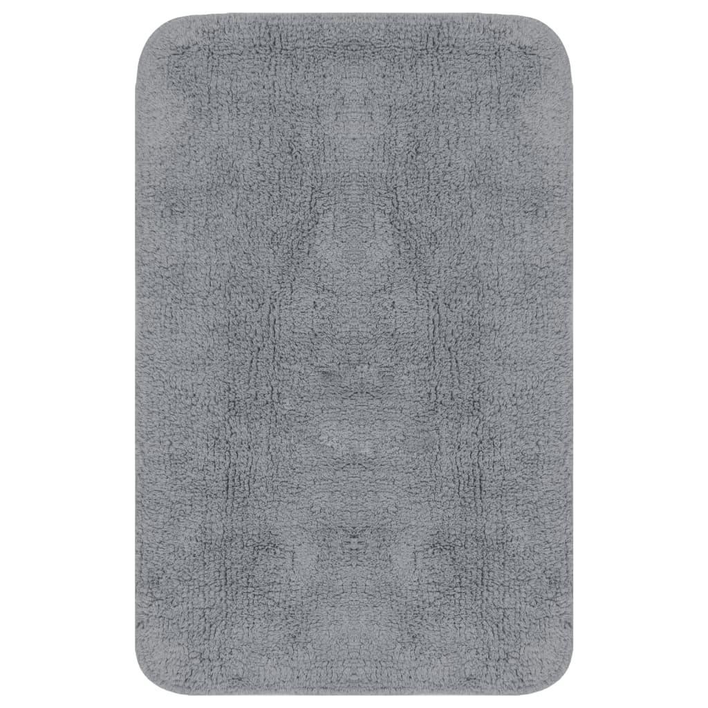 VidaXL Tapis de bain tissu  