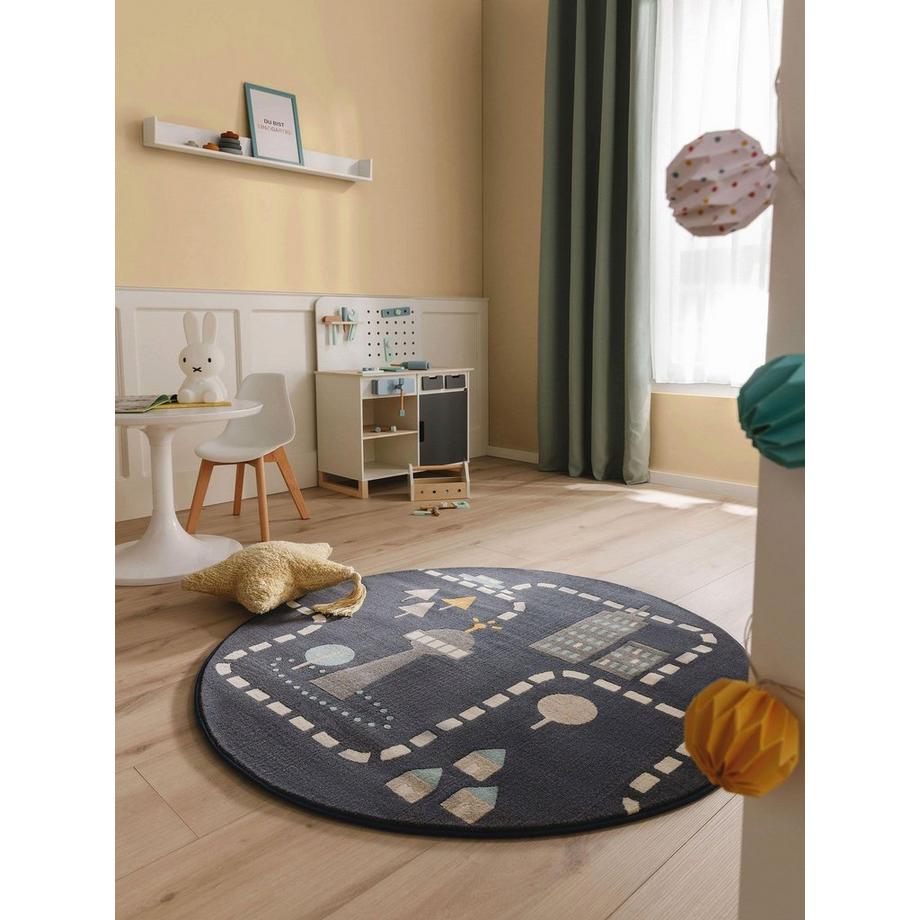 Benuta Tapis enfant Juno Bleu  