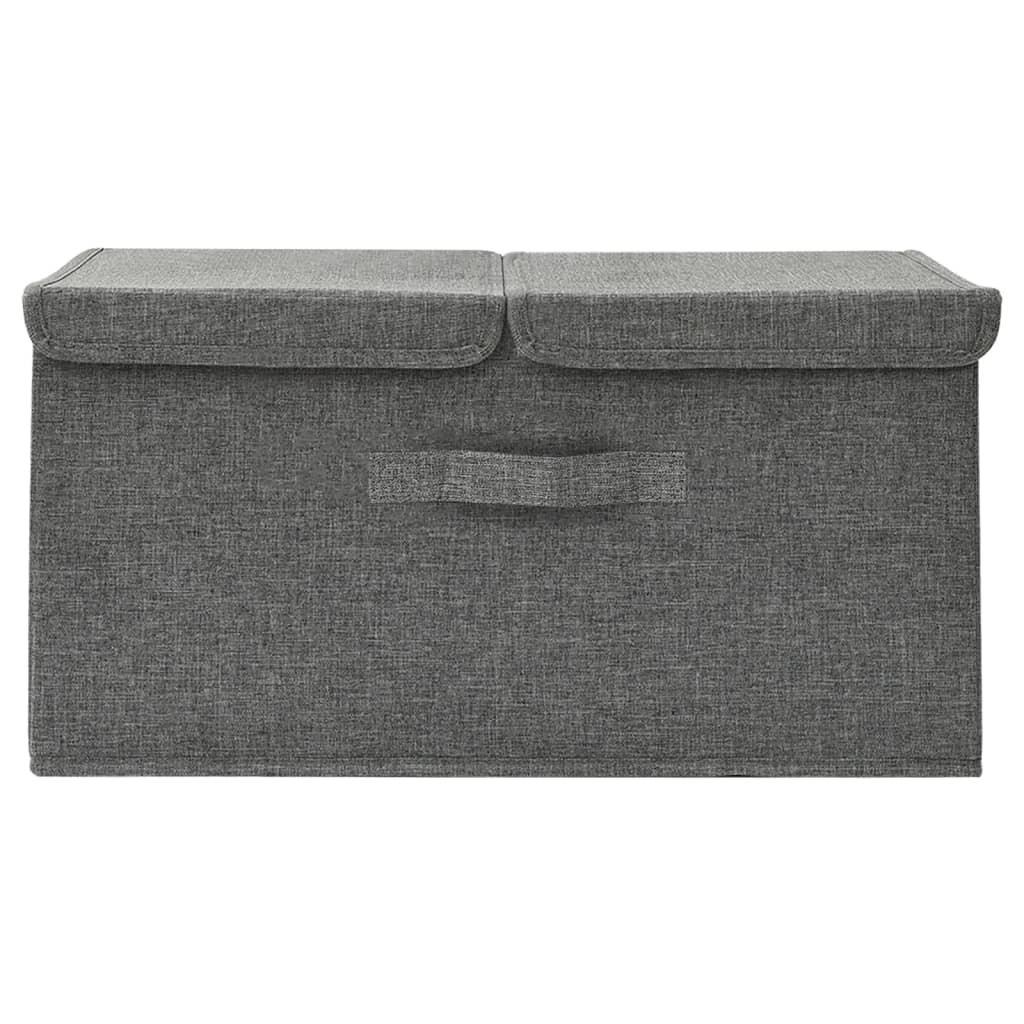 VidaXL Boîte de rangement tissu  