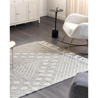 Beliani Tapis en Laine Boho SAVUR  