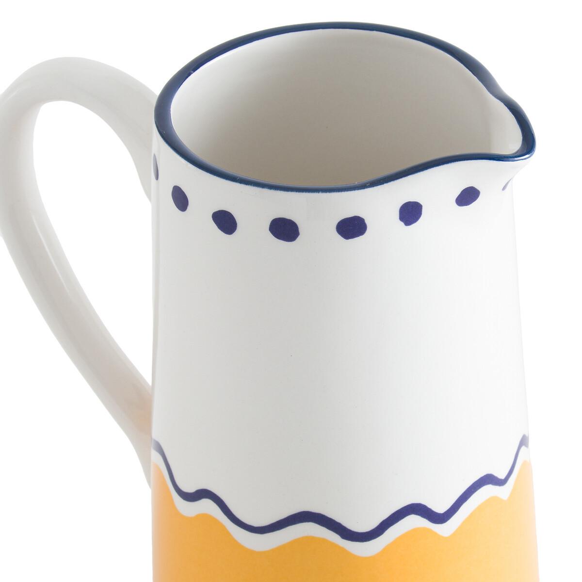 La Redoute Intérieurs Carafe en faïence motif  