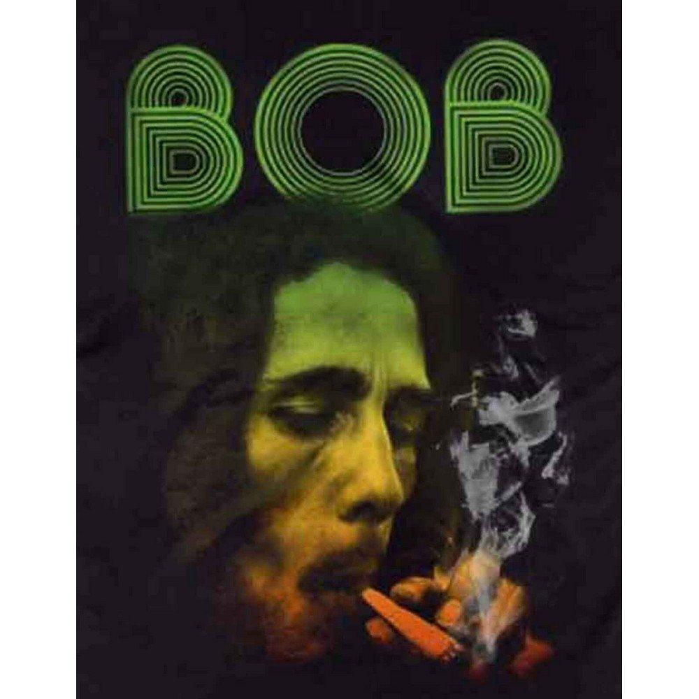 Bob Marley  Tshirt SMOKING DA ERB 