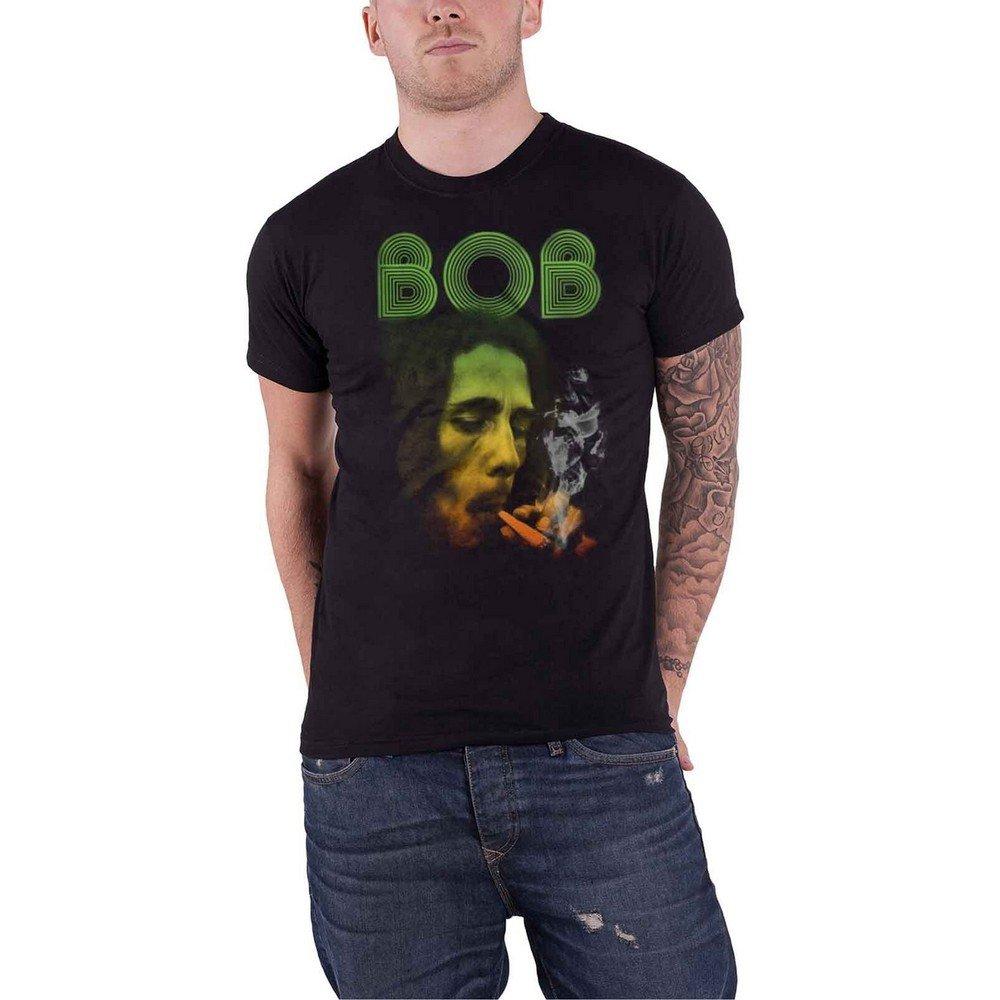 Bob Marley  Tshirt SMOKING DA ERB 