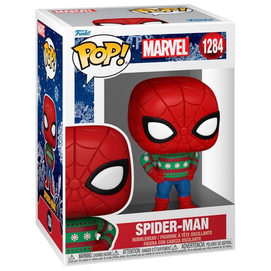 Funko  Figura POP Marvel Holiday Spiderman 