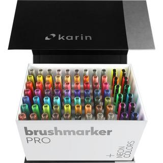 Karin KARIN Brush Marker PRO 27C13 Mega Box 72 Farben  