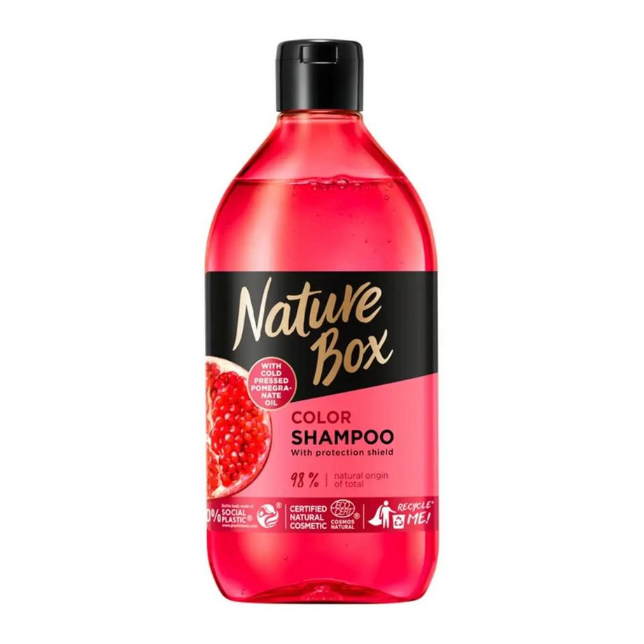 NATURE BOX  Shampoo Color mit Granatapfel Öl 385ml 