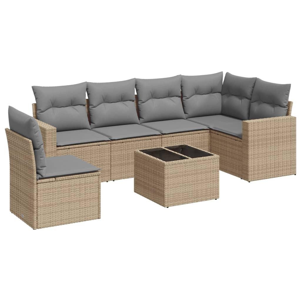 VidaXL Garten sofagarnitur poly-rattan  